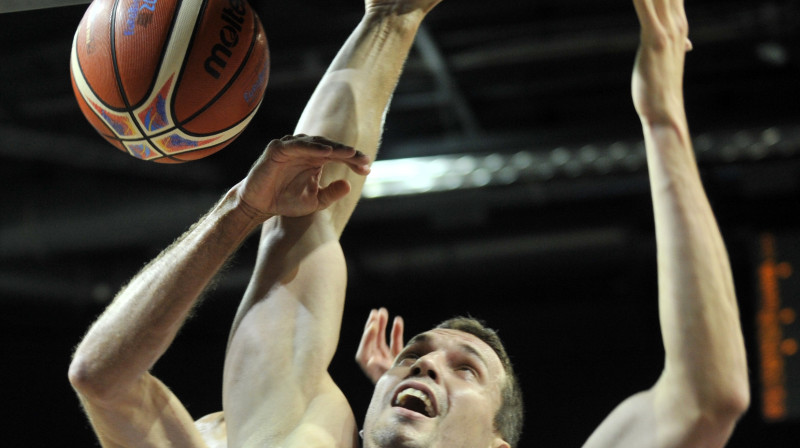 Andrejs Šeļakovs un Latvijas valstsvienība: sestdien, 29.augustā, plkst.18:30 Arēnā ar Maķedonijas izlasi.
Foto: basket.lv