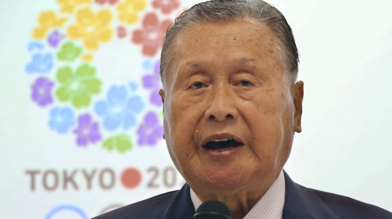 2020. gada olimpisko spēļu rīkošanas komitejas vadītājs Jošiko Mori.
Foto: AFP/Scanpix