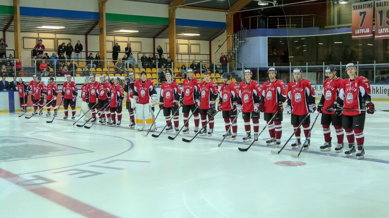 Latvijas hokeja valstsvienība
Foto: Ģirts Gertsons