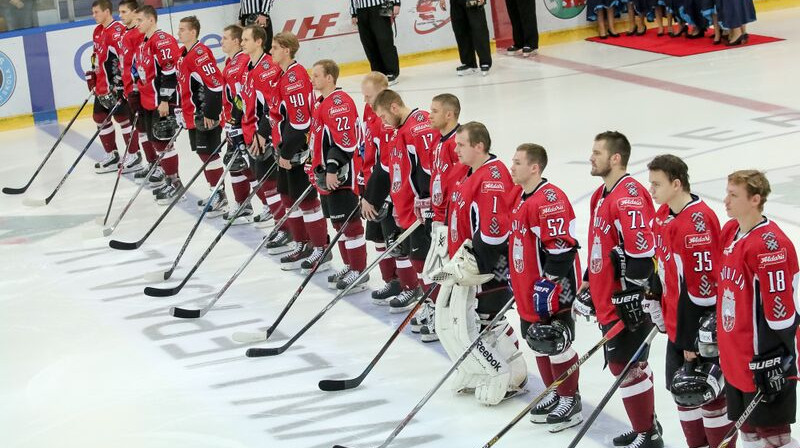 Latvijas hokeja izlase
Foto: Ģirts Gertsons