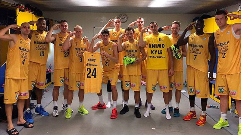 "Gran Canaria" basketbolisti
Foto: Gran Canaria