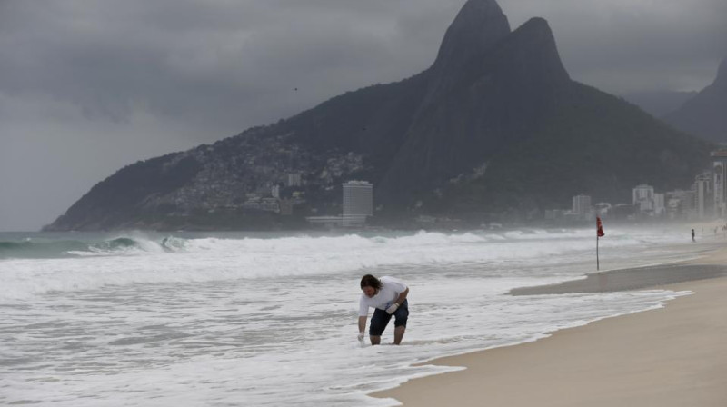 Riodežaneiro olimpiskajos ūdeņu izpēte 
Foto: AP / Scanpix