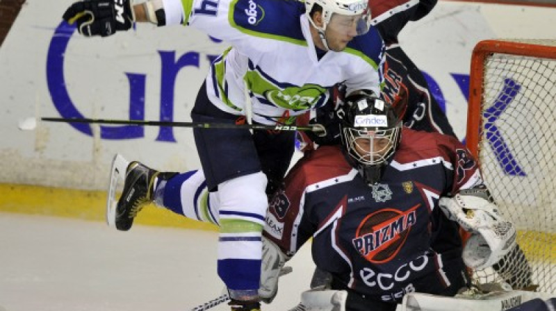 Daniels Riekstiņš un Edgars Lūsiņš
Foto: Romāns Kokšarovs/f64