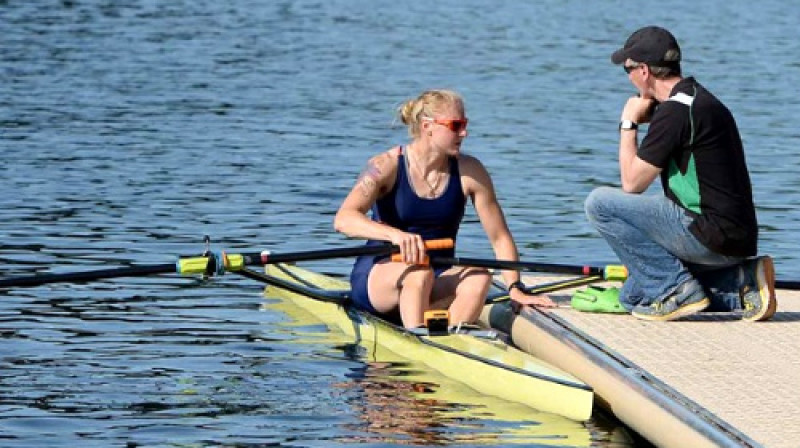 Sanita Pušpure Lucernā 
Foto: Igor Meijer / worldrowing.com