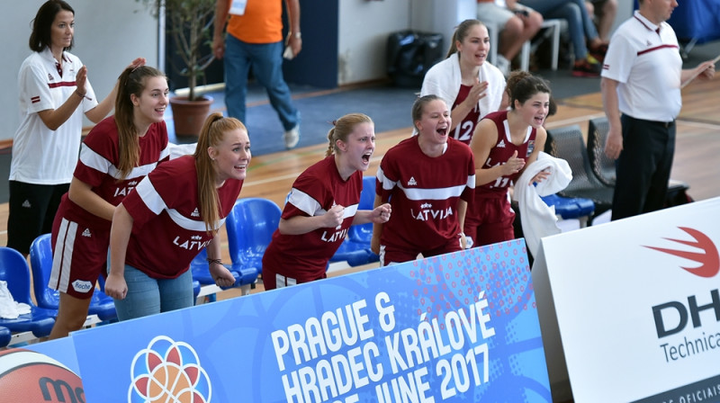 Latvijas U20 basketbolistes
Foto: fiba.com