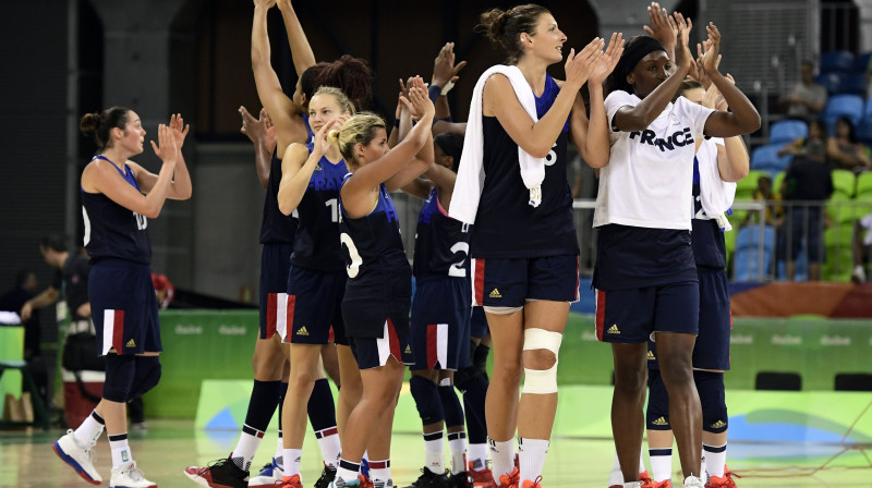 Francijas basketbolistes: 1-0 Rio
Foto: AFP/Scanpix