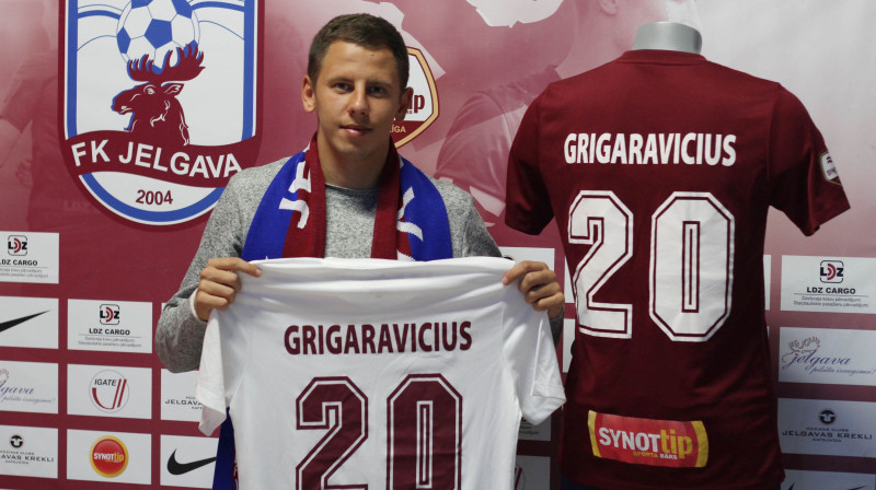 Mindaugs Grigarāvičs
Foto: FK Jelgava