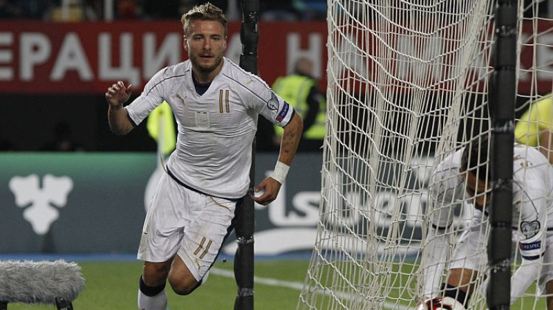 Itālijas glābējs Čiro Immobile
Foto: AP/Scanpix