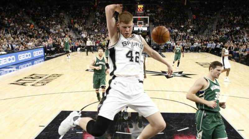 Dāvis Bertāns pret "Bucks"
Foto: Soobum Im / usatoday.com