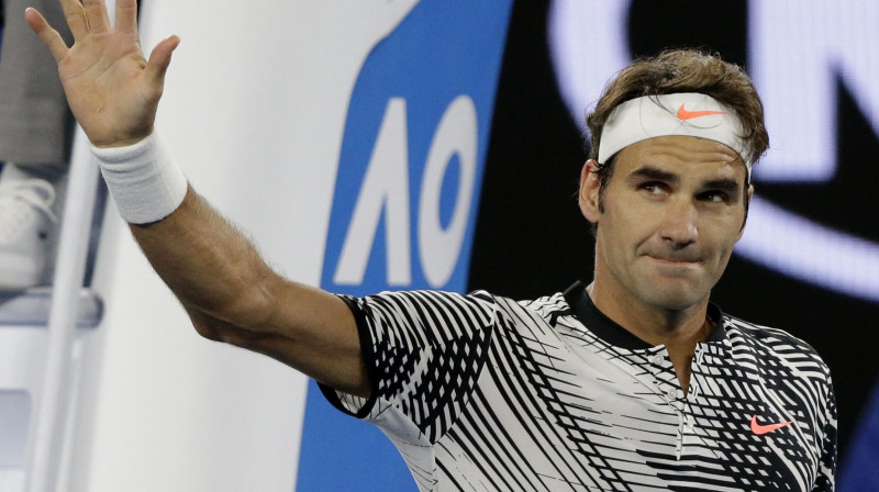Rodžers Federers nospēlēja turnīra iespaidīgāko maču
Foto: AFP/Scanpix