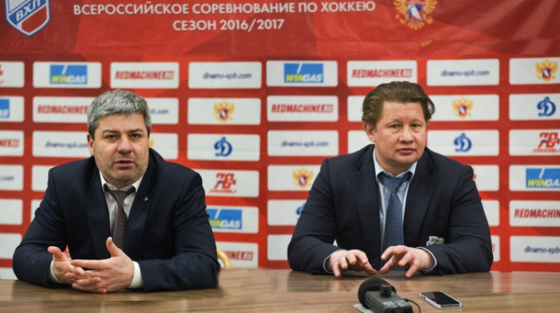 Leonīds Tambijevs (pa kreisi)
Foto: http://dinamo-spb.com