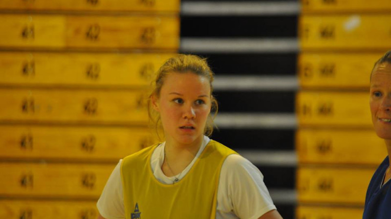 Ance Aizsila: 29 punkti pirmajā ceturtdaļfināla spēlē
Foto: Castors Braine