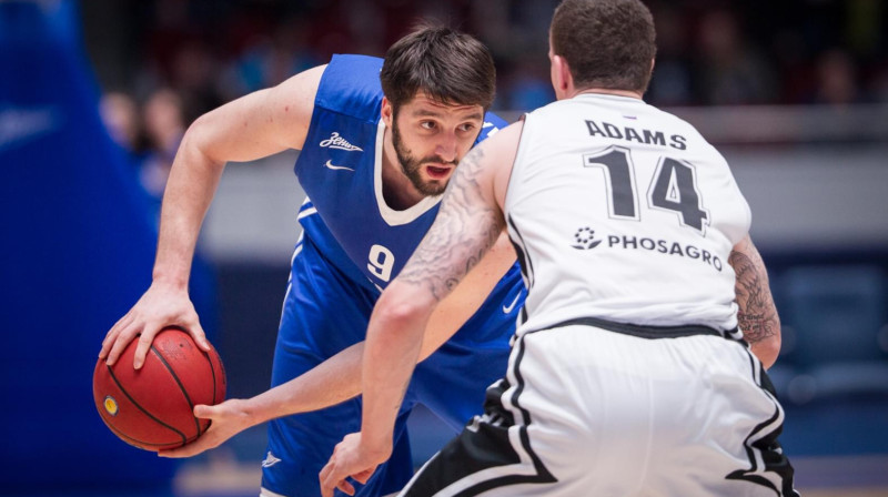 Sanktpēterburgas "Zenit" pret Saratovas "Avtodor"
Foto: basket.fc-zenit.ru