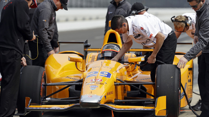 Fernando Alonso IndyCar formulā
Foto: TT NYHETSBYRÅN/Scanpix