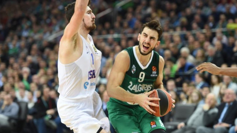 Leo Vestermans pret savu tautieti Nando De Colo
Foto: Zalgiris.lt