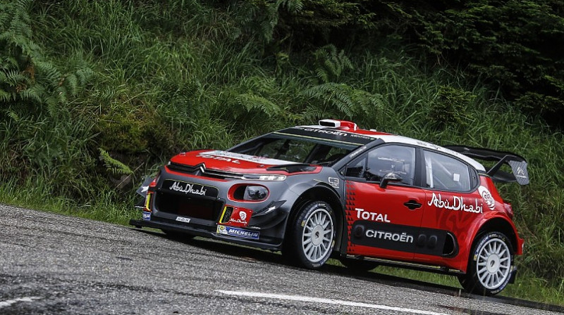 Lēbs testē "Citroen C3 WRC" automašīnu
Foto: autosport.com