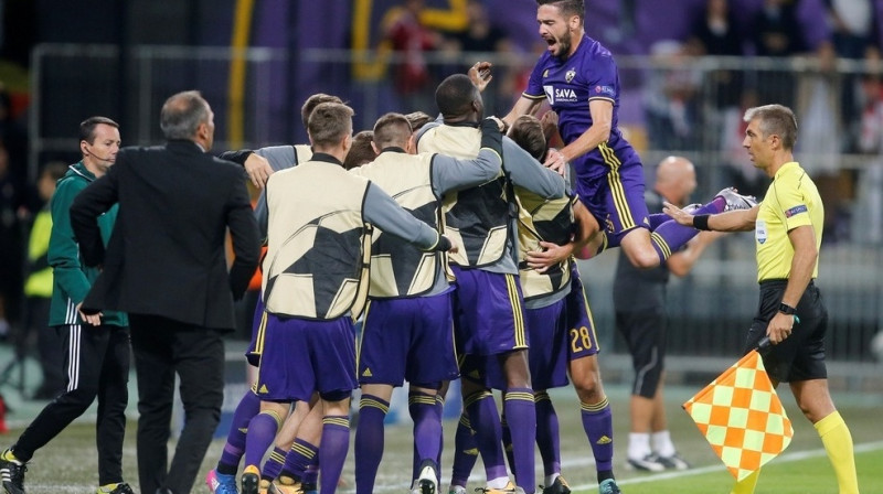 Slovēnijas "Maribor" prieki
Foto: Srdjan Zivulovic/Reuters/Scanpix