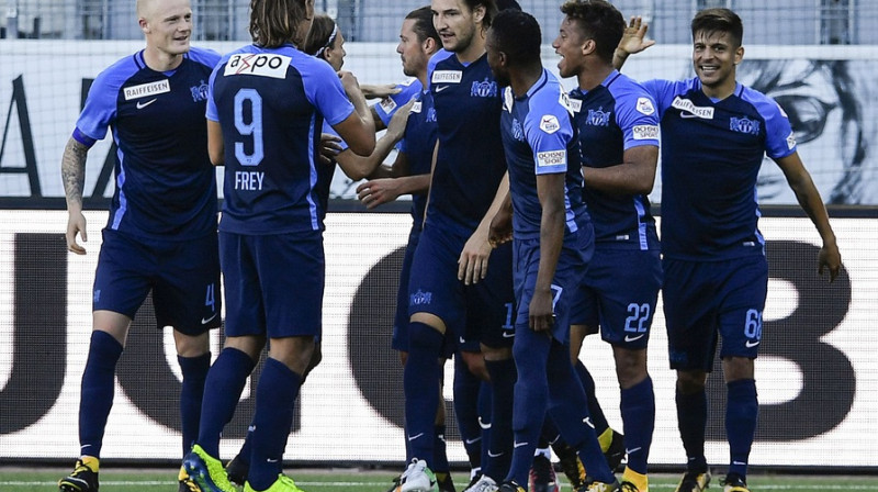 "Zürich" futbolisti
Foto: Keystone/FCZ