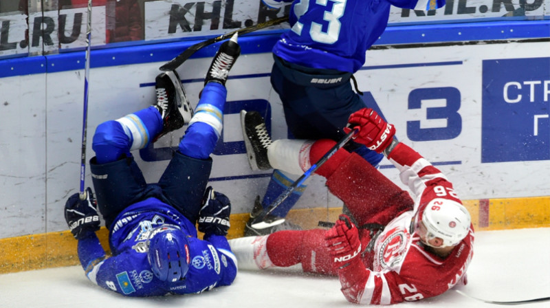 "Barys" pret "Vityaz"
Foto: hcbarys.kz