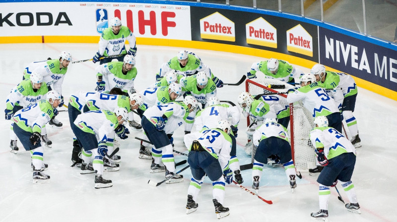 Slovēnijas hokeja izlase
Foto: imago/Eibner Europa/Scanpix
