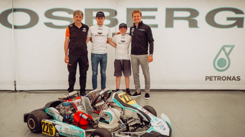 Rosberga jauno braucēju attīstības programma
Foto: Rosberg Young Drivers Academy