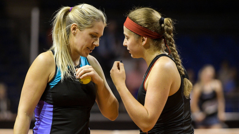 Olga Savčuka un Aļona Ostapenko
Foto: imago/Scanpix