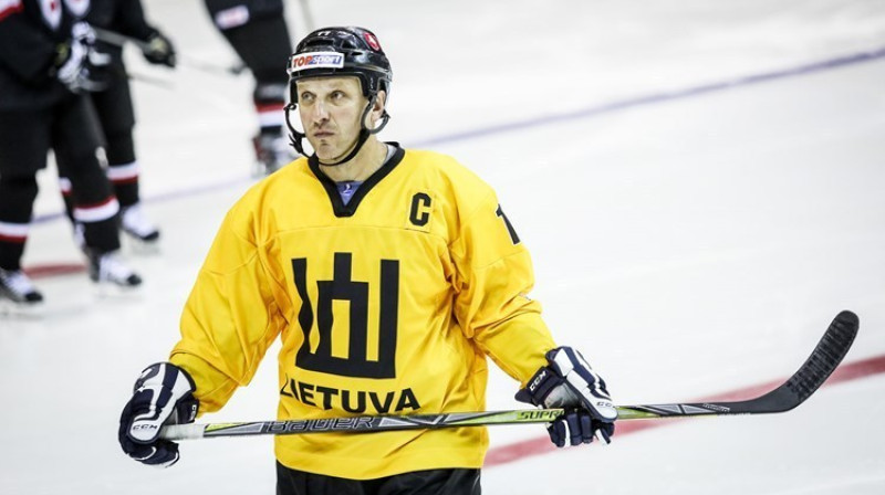 Darjus Kasparaitis. Foto: Sarunas Mazeika / IIHF