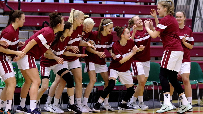 Latvijas U18 meitenes
Foto: basket.ee