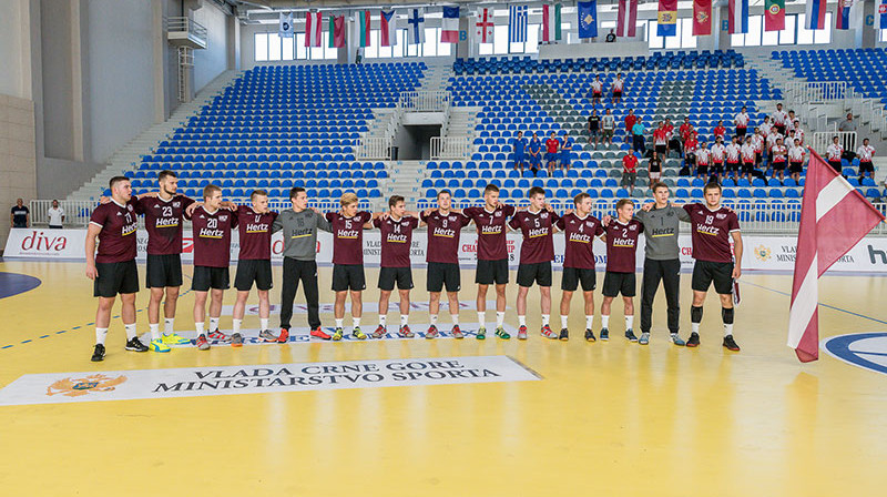 Latvijas U-20 handbola izlase
Foto: Rukometni savez Crne Gore