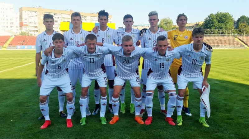 Latvijas U17 izlase
Foto: LFF