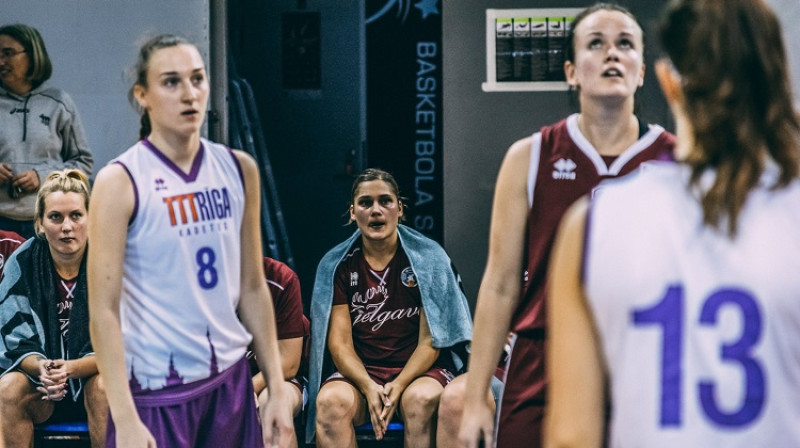 Asnāte Ģērķe un "TTT kadetes": svētdien brauciens uz Daugavpili. Foto: Basket.lv