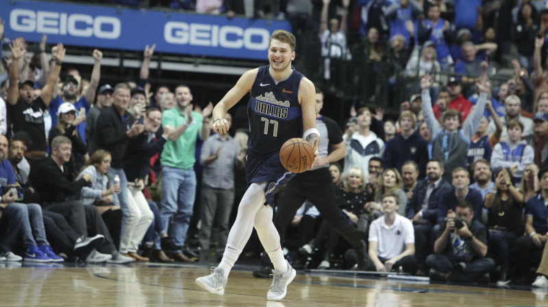 Luka Dončičs. Foto: AP/Scanpix