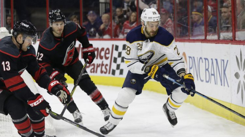 Zemgus Girgensons. Foto: AP/Scanpix