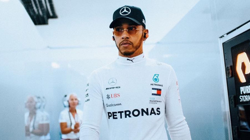 Arī F1 čempions Hamiltons varētu startēt "Extreme E". Foto: Facebook.com/LewisHamilton