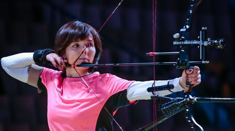 Jūlija Oļeksejenko. Foto: World Archery