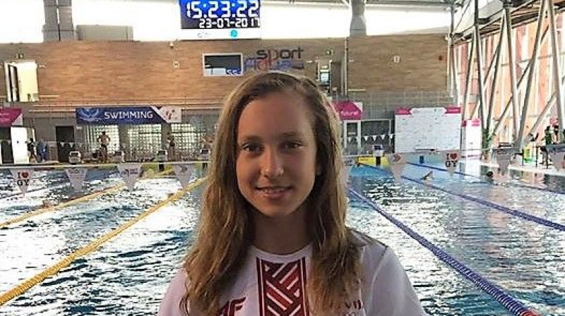 Arina Sisojeva. Foto: swimming.lv