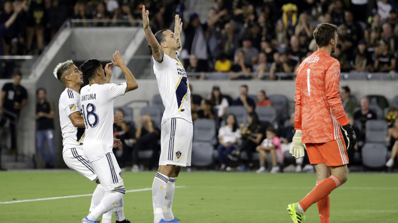 Zlatans Ibrahīmovičs. Foto: AP/Scanpix