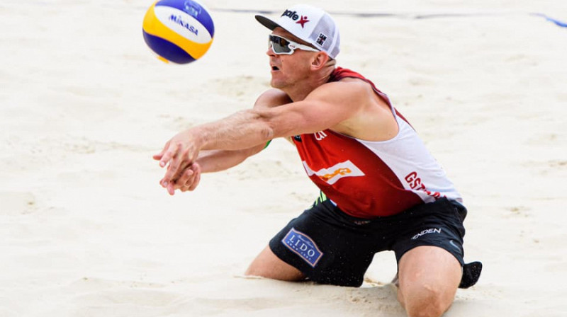 Jānis Šmēdiņš titulu līdz šim izcīnījis divas reizes. Foto: FIVB