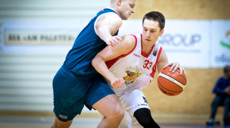 Matīss Koļesinskis. Foto: basket.lv