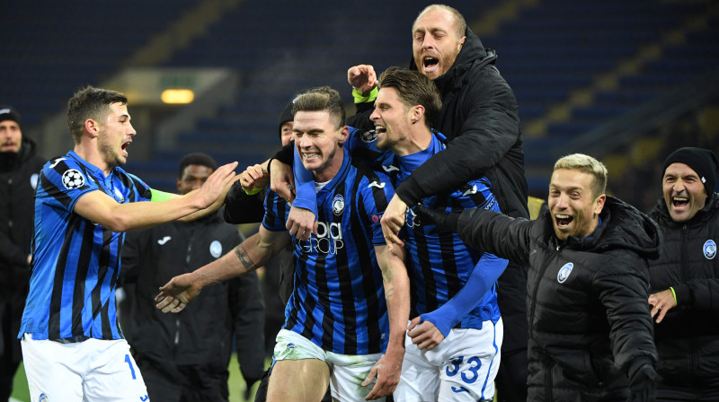 "Atalanta" prieki Harkivā / Foto: AFP/Scanpix