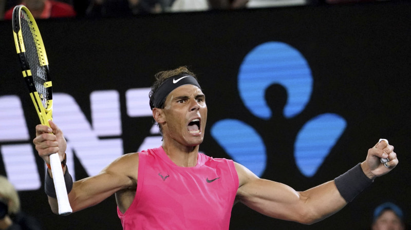 Rafaels Nadals spēlēs nākamajā nedēļā Romā. Foto: AP/Scanpix