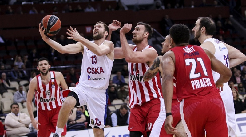 Jānis Strēlnieks 2020. gada 6. februārī. Foto: Euroleague