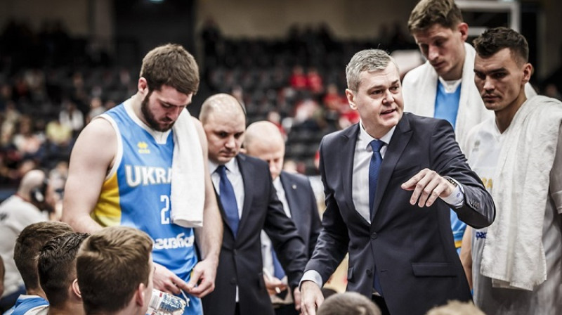 Ainars Bagatskis 2020. gada 20. februārī Austrijas pilsētā Grācā. Foto: FIBA