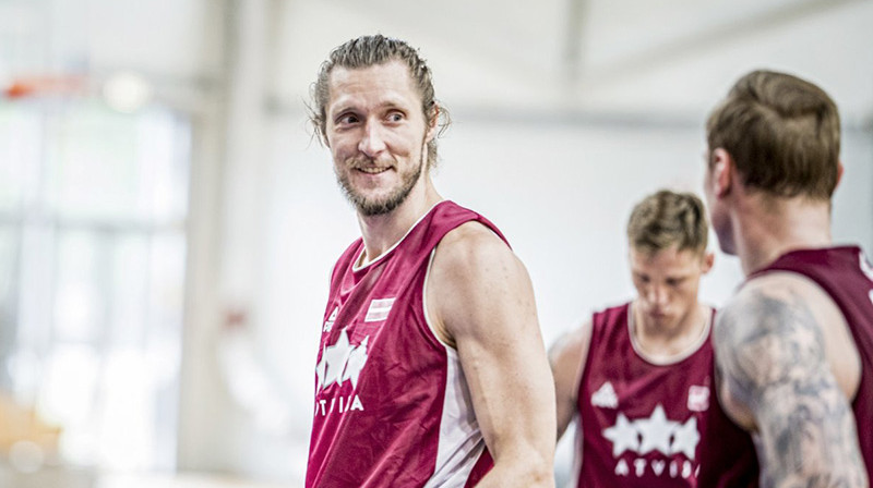 Kaspars Bērziņš. Foto: basket.lv