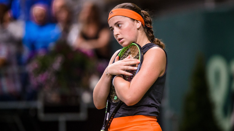 Aļona Ostapenko. Foto: Postimees Grupp/Scanpix Baltics