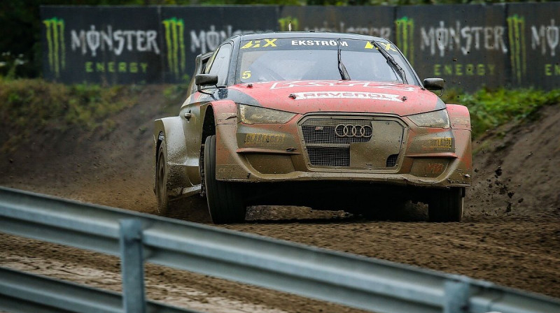 Matiass Ekstroms. Foto: FIA World Rallycross