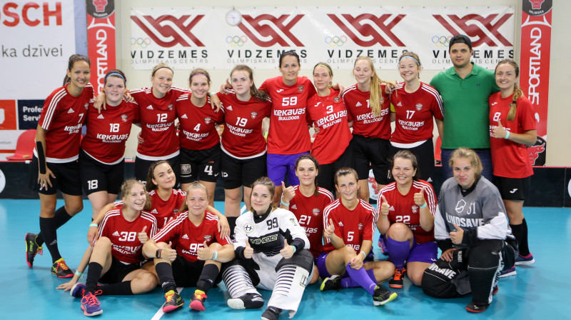 "Ķekavas Bulldogs". Foto: Ritvars Raits, floorball.lv