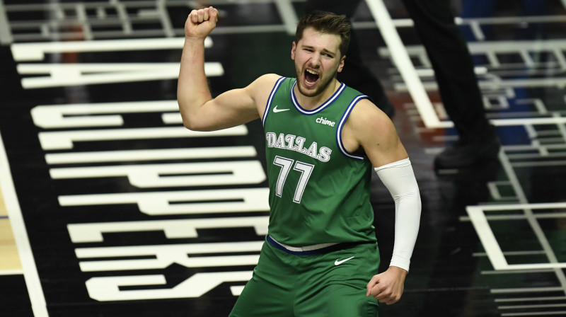 Luka Dončičs. Foto: Kyusung Gong/AP/Scanpix