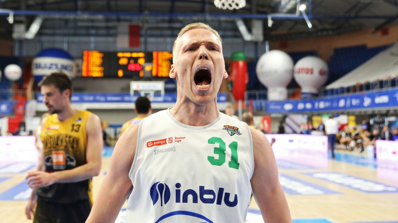 Jānis Bērziņš. Foto: Energa Basket Liga