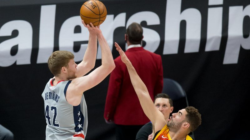 Dāvis Bertāns. Foto: USA Sports Today/Scanpix